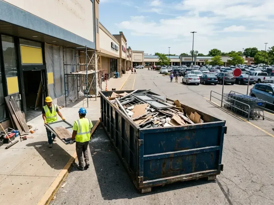 retail-store-renovation-debris-003 — frequently asked questions, Roll-off Dumpster Rentals in Abbotsford, WI